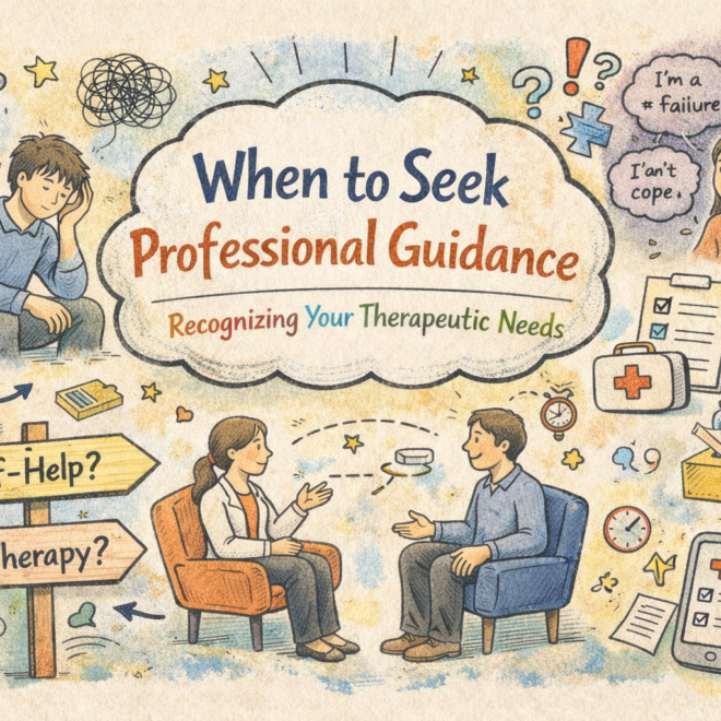 When to Seek Professional Guidance: Recognizing Your Therapeutic Needs