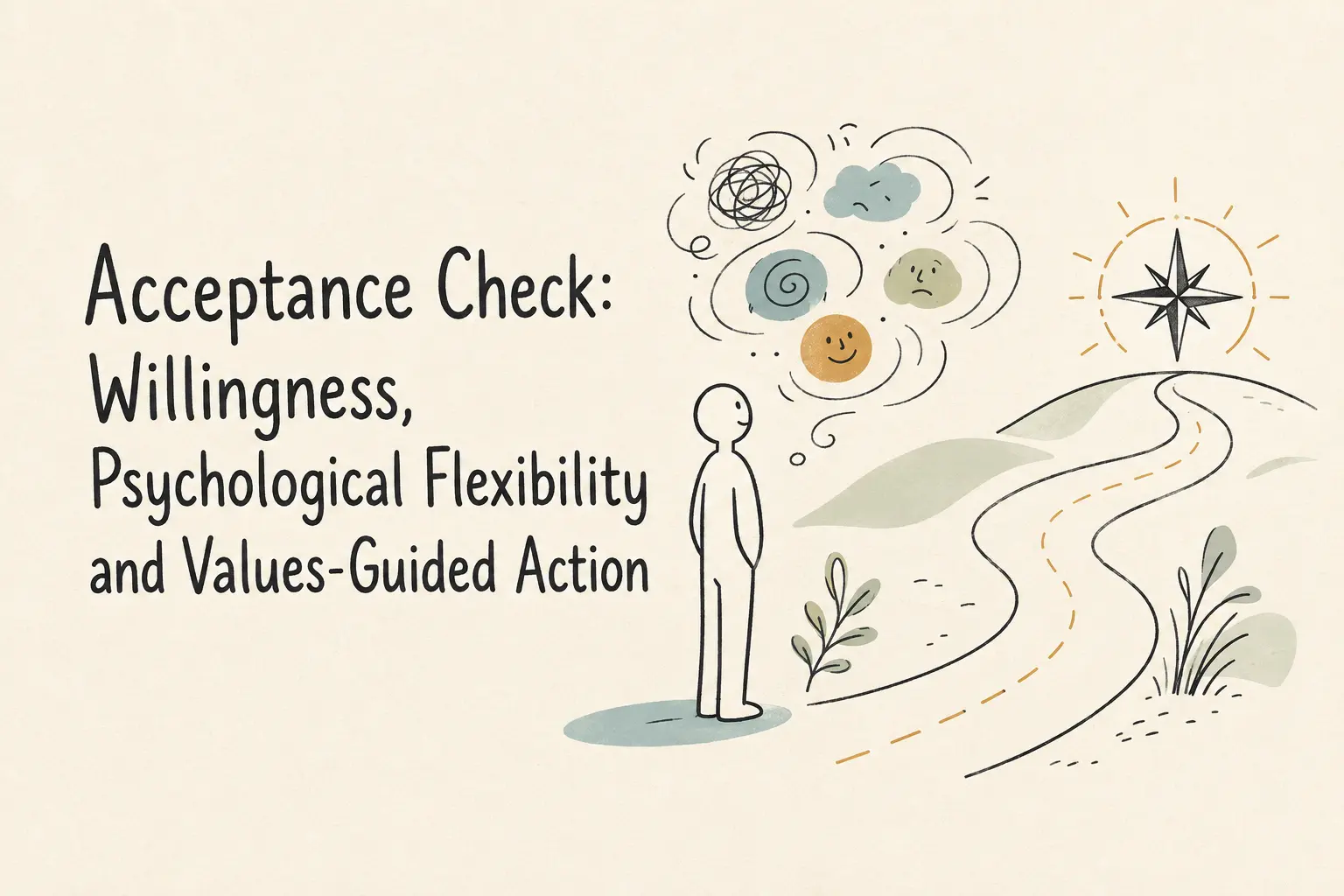 Acceptance Check: Willingness, Psychological Flexibility and Values-Guided Action