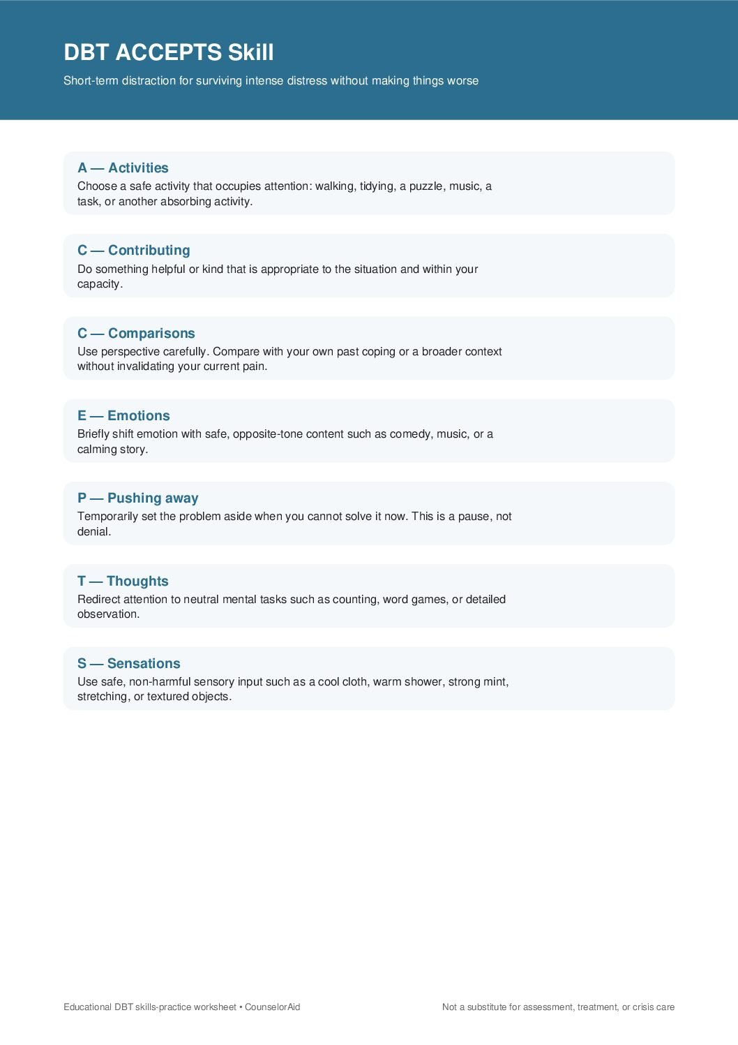 Worksheet first-page preview