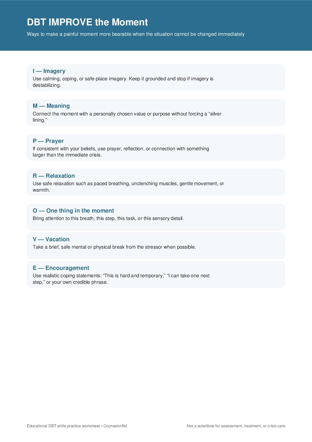 Worksheet first-page preview