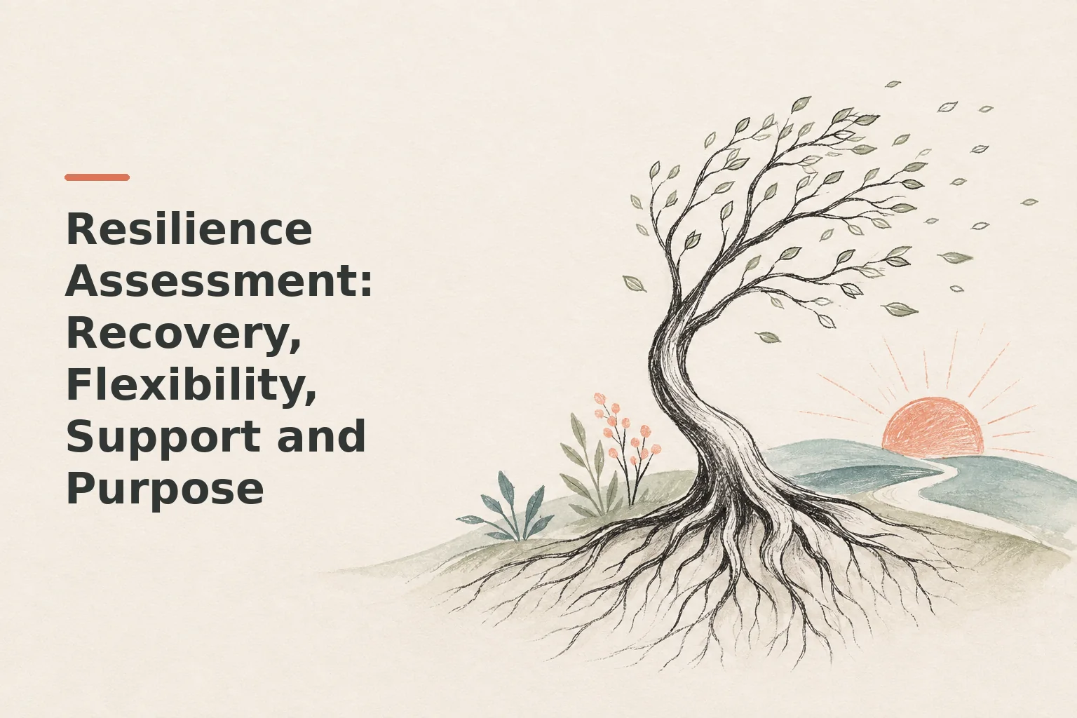Resilience Assessment: Recovery, Flexibility, Support and Purpose