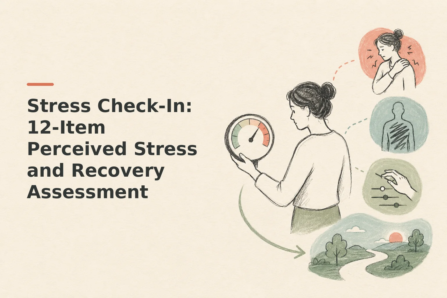 Stress Check-In: 12-Item Perceived Stress and Recovery Assessment