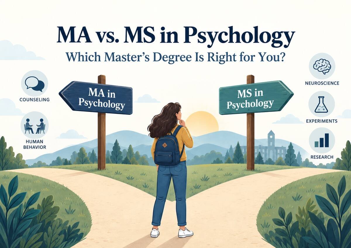 MA vs. MS in Psychology: Which Master’s Degree Is Right for You?